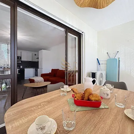4pers-terrace-clim-wifi-parking Daire *